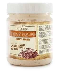 olejová vlasová maska